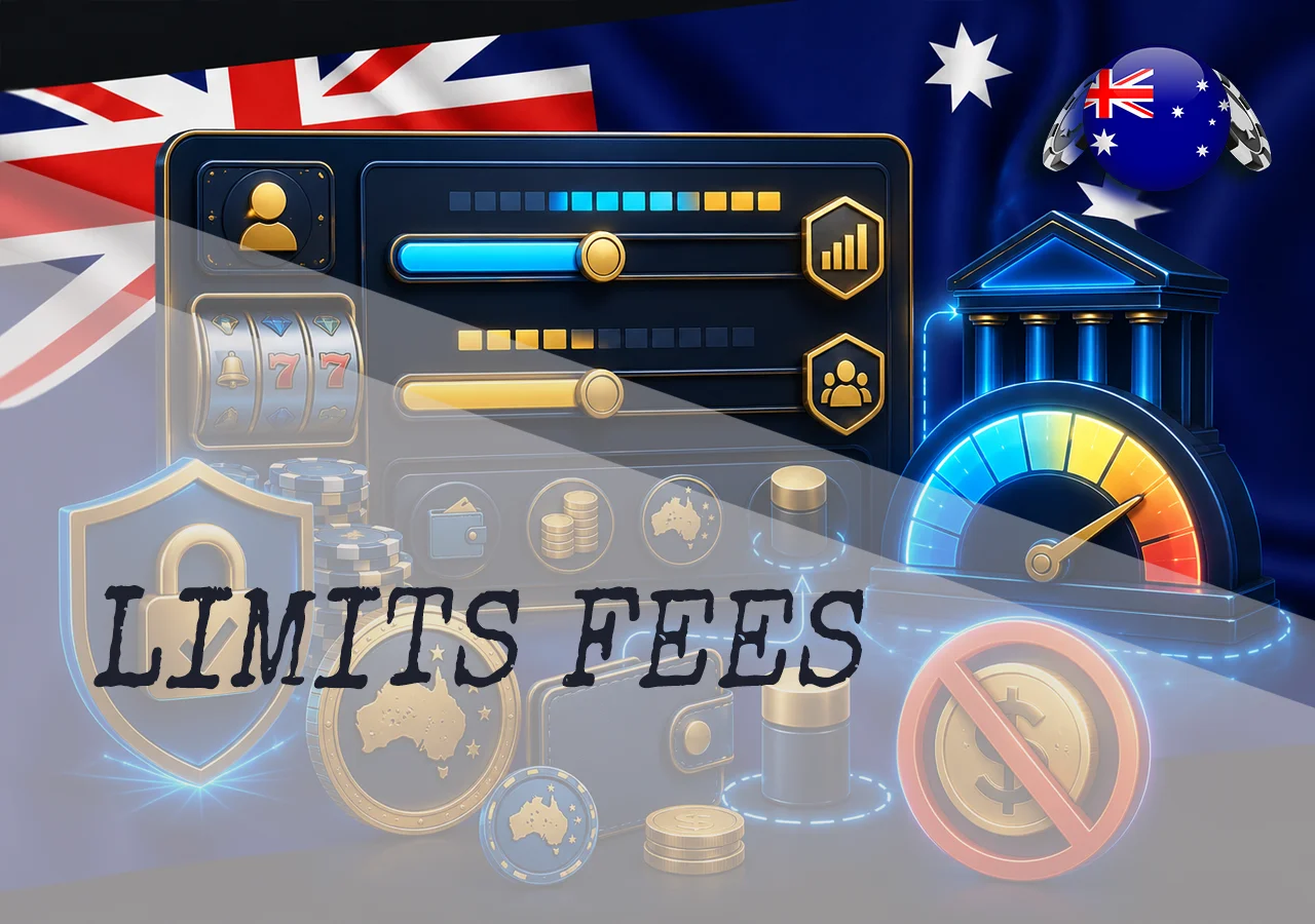 Casino limits and fees in Australia